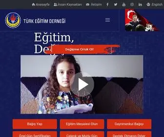 Ted.org.tr(Türk Eğitim Derneği) Screenshot