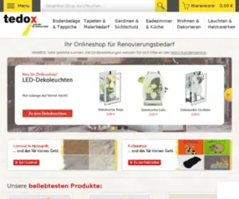 Tedox-Shop.de(Tedox Onlineshop) Screenshot
