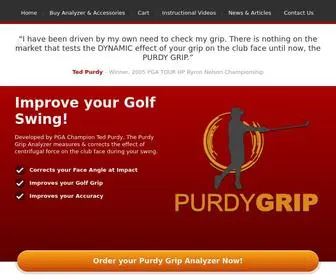 Tedpurdy.com(The Purdy Grip) Screenshot