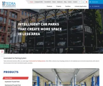 Tedraauto.com(Automated Car Parking System) Screenshot