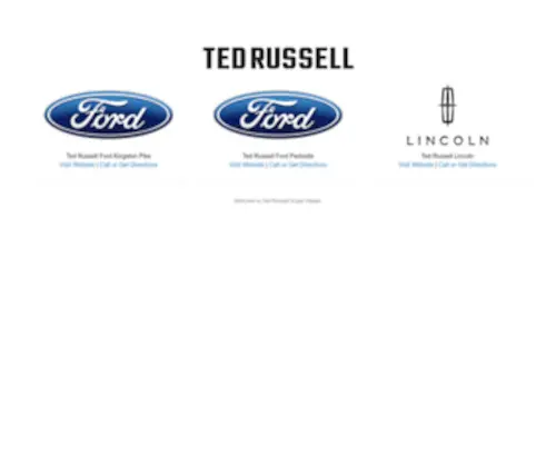 Tedrussell.com(Home) Screenshot