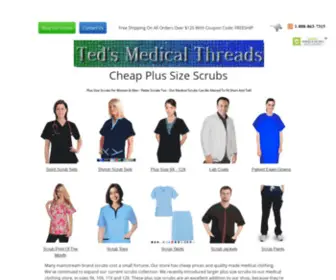 Tedsmedicalthreads.com(Medical Clothing) Screenshot