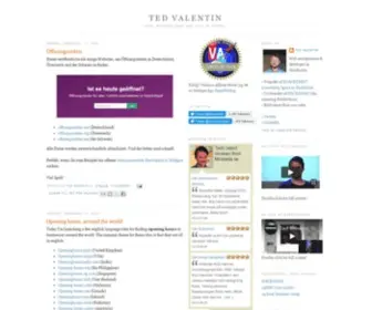 Tedvalentin.com(Ted Valentin) Screenshot