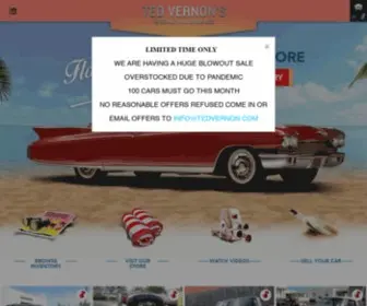 Tedvernon.com(Classic Car Sales) Screenshot