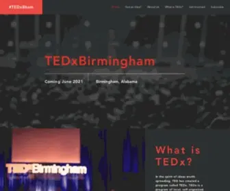 TedXbirmingham.org(Home) Screenshot