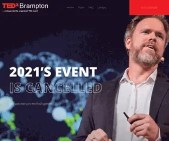 TedXbrampton.ca(Home) Screenshot