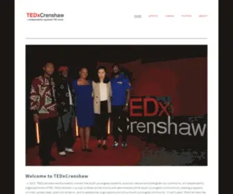 TedXcrenshaw.com(TEDxCrenshaw) Screenshot