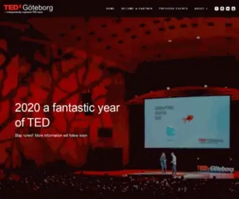 TedXgoteborg.com(TEDxGöteborg consists of a dedicated team of talented volunteers. Our mission) Screenshot