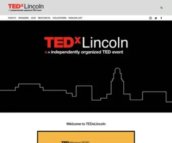 TedXlincoln.com(TEDxLincoln) Screenshot