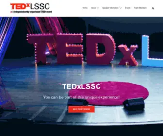 TedXlssc.com(Ideas worth sharing) Screenshot