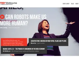 TedXmelbourne.com(TEDx Talks) Screenshot