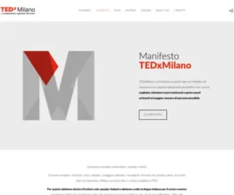 TedXmilano.it(TEDxMilano 2013) Screenshot