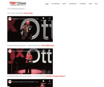 TedXottawa.ca(TedXottawa) Screenshot