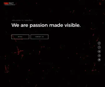 TedXpict.com(Web site created using create) Screenshot
