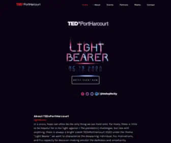 TedXportharcourt.com(TedxPortHarcourt) Screenshot