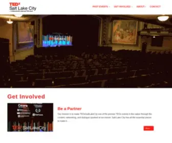 TedXsaltlakecity.com(Salt Lake City) Screenshot