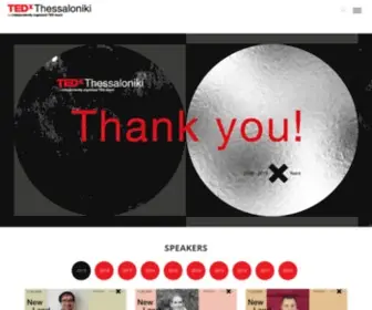 TedXthessaloniki.com(TEDxThessaloniki brings the TED experience to Thessaloniki maintaining the non) Screenshot