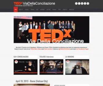 TedXviadellaconciliazione.com(TEDx ViaDellaConciliazione) Screenshot