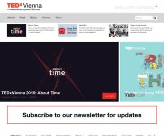 TedXvienna.at(Independently organized TED Event) Screenshot