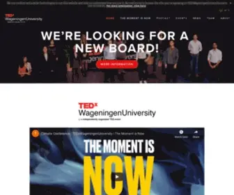 TedXwageningenuniversity.com(TEDx Wageningen University) Screenshot