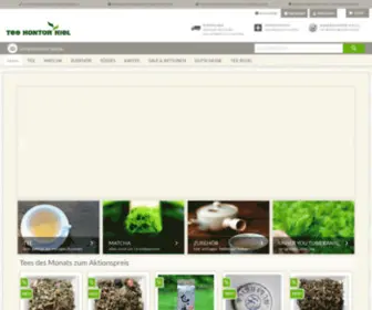 Tee-Kontor-Kiel.de(Tee) Screenshot