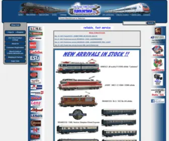 Tee-Usa.com(EUROLOKSHOP Discount European Model Trains & Accessories with large inventory of Digital HO HOm HOe and N scales) Screenshot