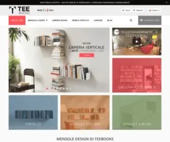 Teebooks.it(Mensole Design e Mensole a Muro) Screenshot