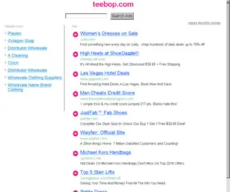 Teebop.com(Teebop) Screenshot