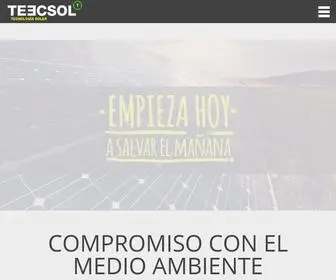 Teecsol.com(Energías Renovables) Screenshot