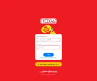 Teegafood.com(Teega House of Snack) Screenshot