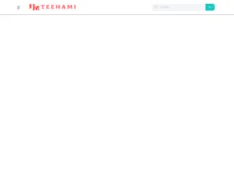 Teehami.com(Custom prints store) Screenshot