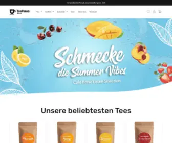 Teehaus-Rottweil.de(Tee & Kaffee online bestellen ✓ 100% natürliche Teesorten) Screenshot