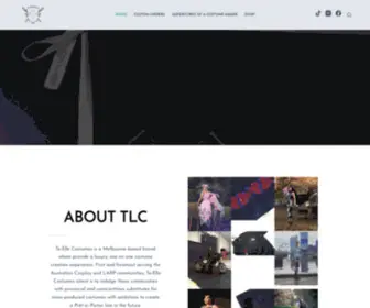 Teelle.com.au(Custom Costumes for Cosplay and LARP) Screenshot