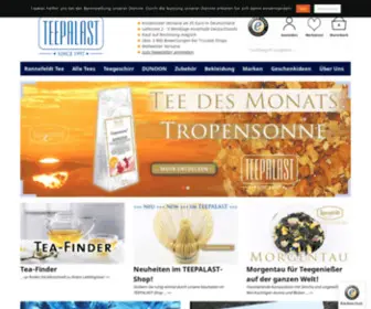 Teepalast.de(Teeshop von Teepalast) Screenshot