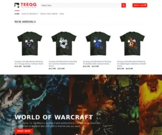 Teeqq.com(Unique Designs) Screenshot