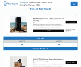 Teer-Results.com(Shillong Teer Results) Screenshot