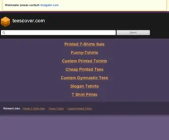 Teescover.com(Explore T) Screenshot