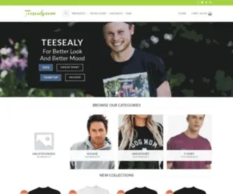 Teesealy.com(Classic Shop) Screenshot