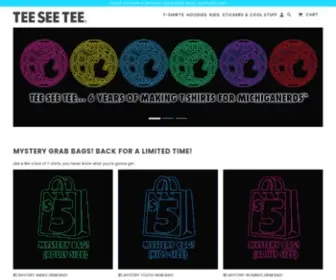 Teeseetee.com(Tee See Tee) Screenshot