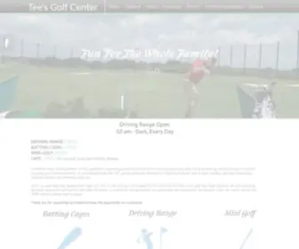 Teesgolfcenter.com(A State) Screenshot