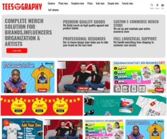 Teesgraphy.com(Limited Edition T) Screenshot