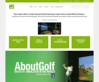 Teesindoorgolf.com(Tees Indoor Golf) Screenshot