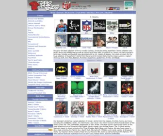 Teesnthings.com(T-shirts) Screenshot