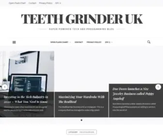 Teethgrinder.co.uk(Super Powered Tech and Programming Blog) Screenshot