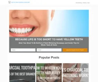 Teethwhiteningreport.com.au(Teeth Whitening Report) Screenshot