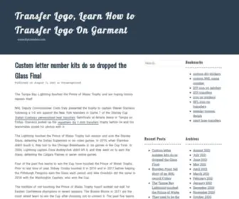 Teetransfers.com(Transfer Logo) Screenshot