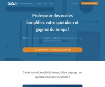 Teetsh.com(Cahier journal et emploi du temps pour enseignants) Screenshot