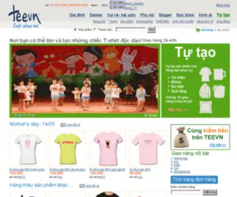 Teevn.com(T-shirt, áo thun, áo phông, áo đôi, áo nhóm, áo gia đình, áo sự kiện, áo tổ chức, đồng phục, áo tự tạo, cốc, chén, thiệp, quà tặng, thương mại điện tử, giao hàng online, kiếm tiền online) Screenshot