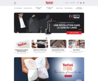 Tefal.ch(Tefal Suisse) Screenshot