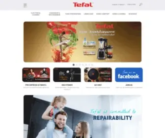 Tefal.co.th(Find out on tefal.com why tefal) Screenshot